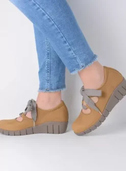 DAMES Wolky Hielspoor|Veterschoenen|Boston