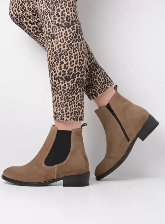 DAMES Wolky Enkellaarsjes|Masala