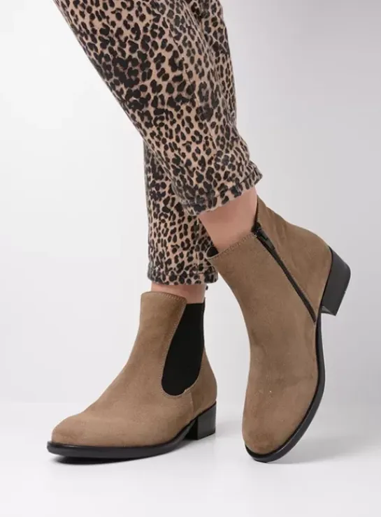 DAMES Wolky Enkellaarsjes|Masala