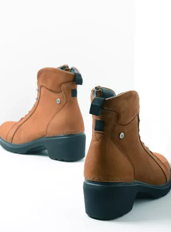 DAMES Wolky Hielspoor|Biker boots|Midi