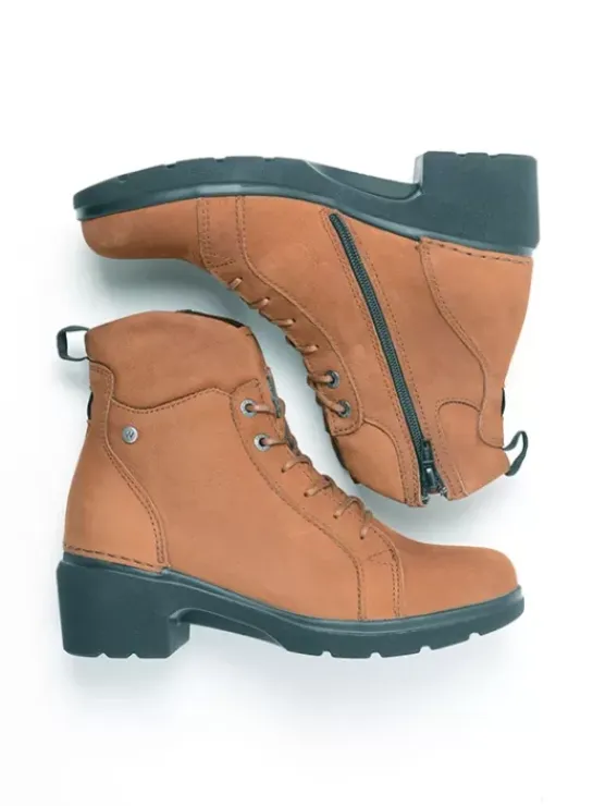 DAMES Wolky Hielspoor|Biker boots|Midi