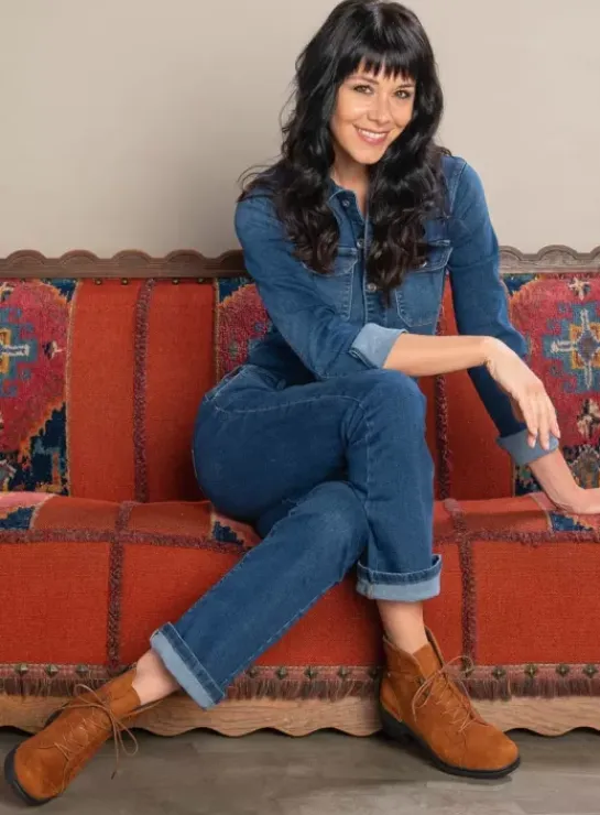 DAMES Wolky Hielspoor|Biker boots|Midi