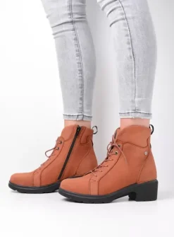 DAMES Wolky Hielspoor|Biker boots|Midi