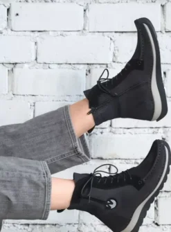 DAMES Wolky Laarzen|Veterschoenen|Ocean