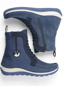 DAMES Wolky Laarzen|Veterschoenen|Ocean