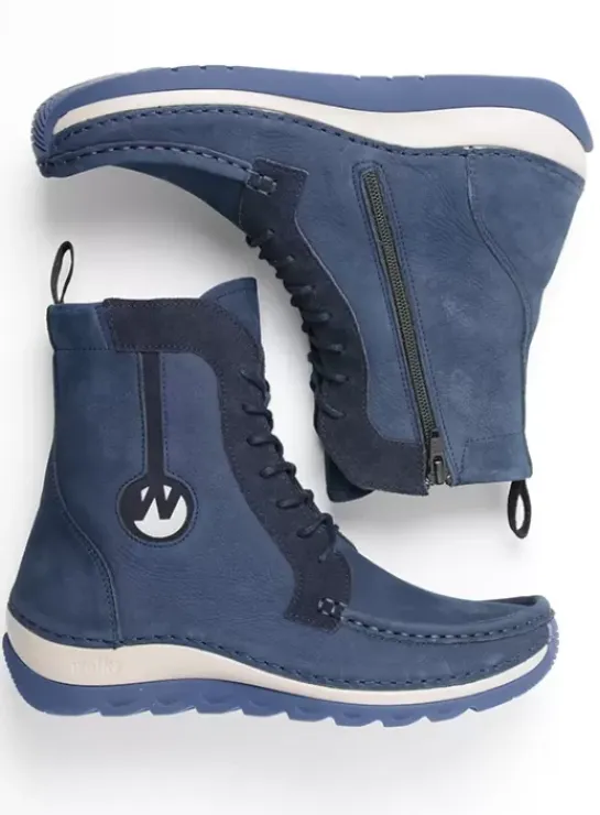 DAMES Wolky Laarzen|Veterschoenen|Ocean