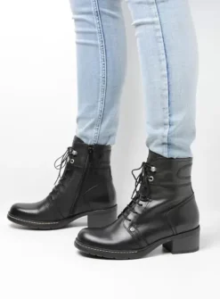 DAMES Wolky Biker boots|Laarzen|Red Deer