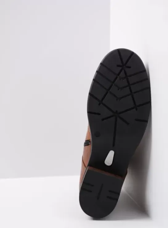 DAMES Wolky Biker boots|Laarzen|Red Deer