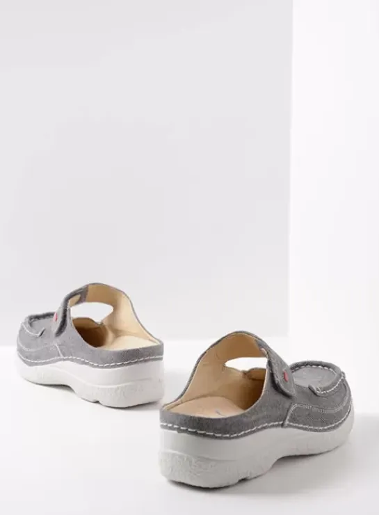 DAMES Wolky Hielspoor|Slippers|Roll Slipper