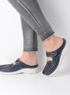 DAMES Wolky Hielspoor|Slippers|Roll Slipper