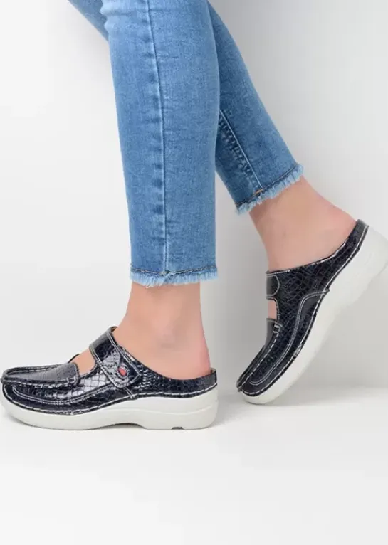 DAMES Wolky Hielspoor|Slippers|Roll Slipper