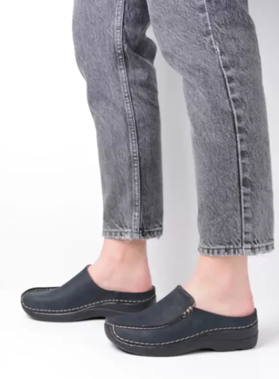 DAMES Wolky Slippers|Klompen|Seamy Slide