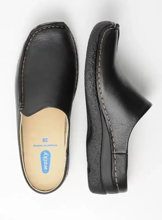 DAMES Wolky Slippers|Klompen|Seamy Slide